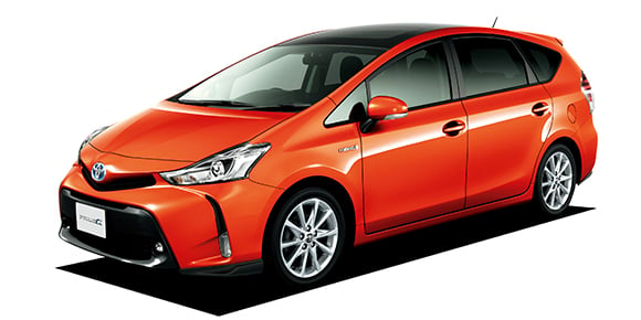 TOYOTA PRIUS ALPHA, G TOURING SELECTION catalog - reviews, pics