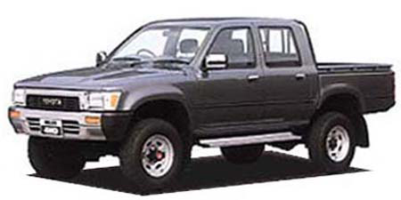 ハイラックスピックアップ Toyota ダブルキャブ ｓｓｒ 1990年8月 カタログから中古車を探すなら グーネット