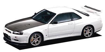 スカイライン（日産）ＧＴ－Ｒ ＶスペックII Ｎ１（2000年10月 