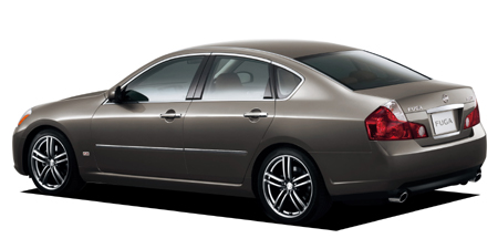 (B3281-A) フーガ 350GT (PY50) リアバンパー リップスポイラー 付 QX1 ホワイトパール H16年 2004年 CBA-PY50 ３５０ＧＴ PY50 フーガ（日産）の価格・スペック情報{平成18年5月