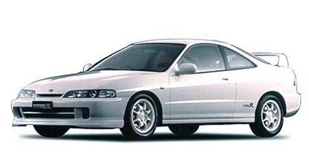 純正廉価ホンダ　インテグラ　タイプR DC2 HONDA INTEGRA TYPE R　1/43 エブロ　EBBRO 乗用車