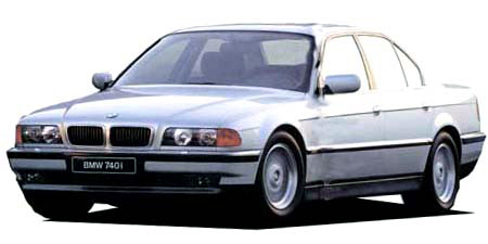 BMW740i 1/24 E38ブラウン