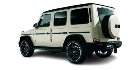 Mercedes-Benz G 55 AMG ブラックとCLS ホワイトのセット Mercedes-Benz G 55 AMG ブラックとCLS ホワイトのセット