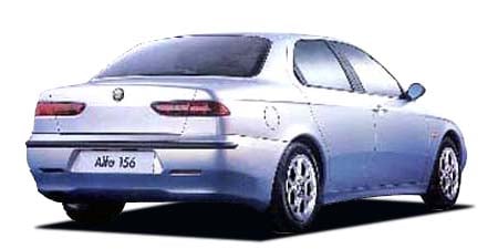 アルファ１５６（アルファロメオ）２．５ Ｖ６ ２４Ｖ Ｑシステム（左）（1999年9月）｜カタログから中古車を探すなら【グーネット】