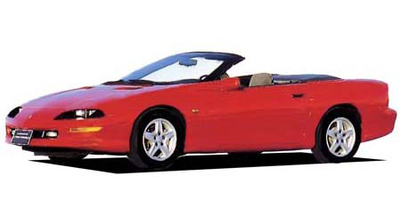 シボレーカマロ ｚ２８コンバーチブル Fr ４at 1996年11月 のカタログ情報 中古車の情報なら グーネット中古車