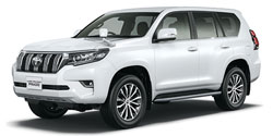 沖縄県の中古車 トヨタ ランドクルーザープラド